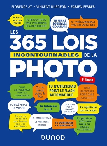 couverture de : Les 365 lois incontournables de la photo
