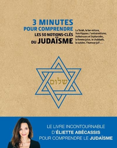 couverture de : 3 minutes pour comprendre les 50 notions-cl&eacute;s du juda&iuml;sme
