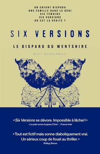 Six versions. 03, La Disparue du Wentshire / Matt Wesolowski | Wesolowski, Matt. Auteur