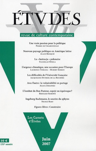 Étvdes - Tome 373, N4 (3734) - Octobre 1990