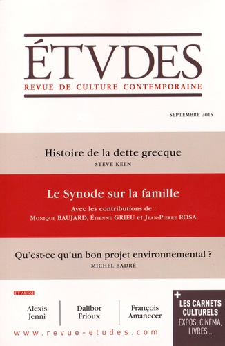 Etudes N° 4210, Novembre 2014 - La Chine, Banquier Du Monde ?