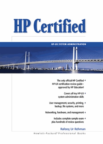 Hp Certified - Hp-Ux System Administration