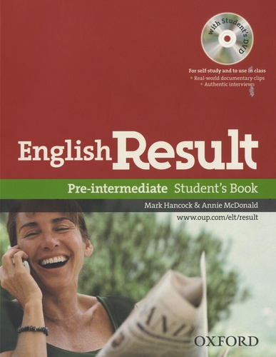 English Result - Pre Intermediate - Student's Book (1 Dvd)
