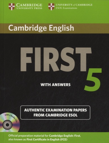 Cambridge English First 5 With Answers - (2cd Audio)