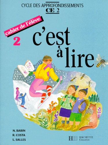 C'est À Lire Ce2 - Cahier De L'élève 2. Edition 1992