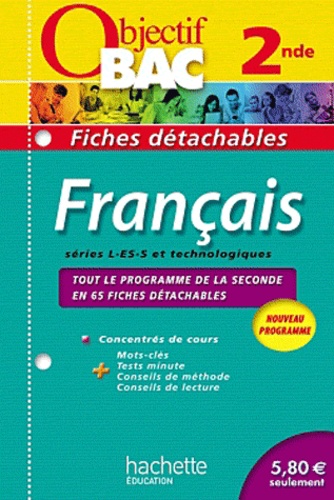 Français 2e - Fiches Détachables