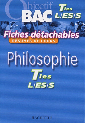 Philosophie Terminales L-Es-S