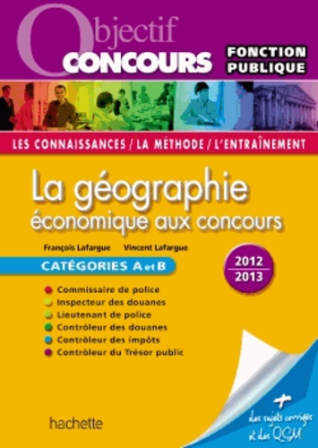 La Géographie Économique Aux Concours - Fonction Publique