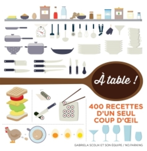 A Table ! - 400 Recettes D'un Seul Coup D'oeil