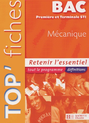 Mécanique Sti 1e Et Tle