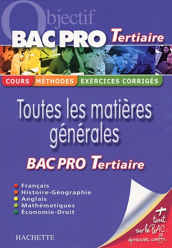 Toutes Les Matières Générales Bac Pro Tertiaire - Pour Réviser Son Bac Pro Tertiaire