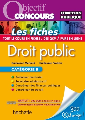 Droit Public - Catégorie B
