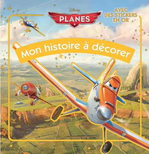 Planes - Avec Des Stickers En Or