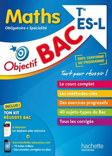 Maths Tle Es/L - Obligatoire + Spécialité