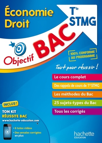 Economie Droit Tle Stmg