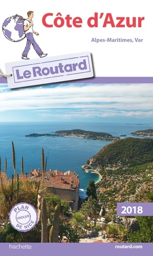 Côte D'azur (1 Plan Détachable) - Guide du Routard 2018