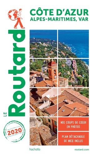 Côte D'azur (1 Plan Détachable) - Guide du Routard 2020