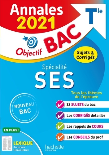 Spécialité Ses Tle - Edition 2021
