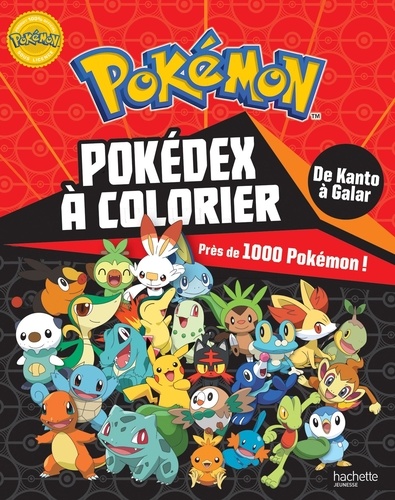 Pokédex À Colorier - De Kanto À Galar - Près De 1000 Pokémon !
