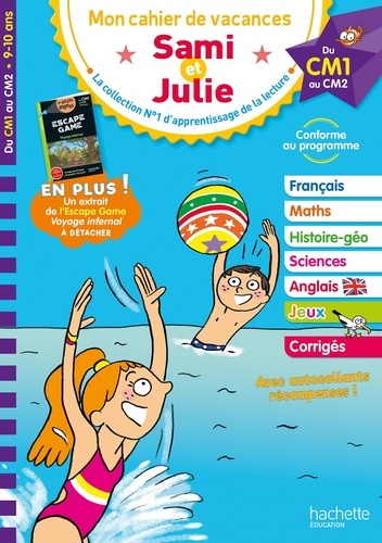 Mon Cahier De Vacances Sami Et Julie - Du Cm1 Au Cm2