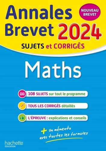 Maths 3e - Sujets Et Corrigés