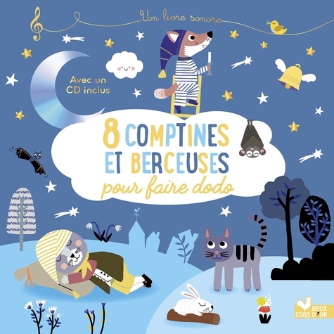 8 Comptines Et Berceuses Pour Faire Dodo (1 Cd Audio)