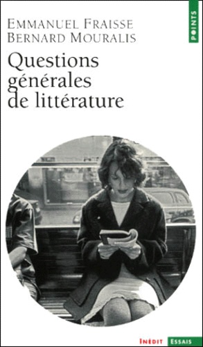 Questions Generales De Litterature