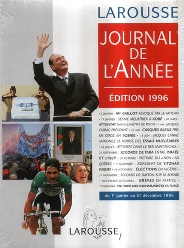 Journal De L'annee 96 Cartonne