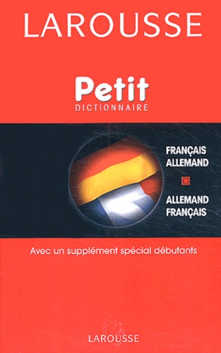 Petit Dictionnaire Français-Allemand Et Allemand-Français