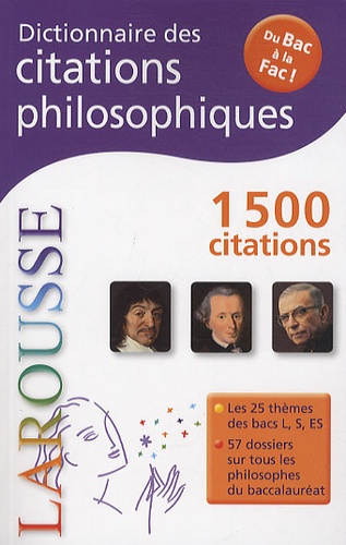 Dictionnaire Des Citations Philosophiques