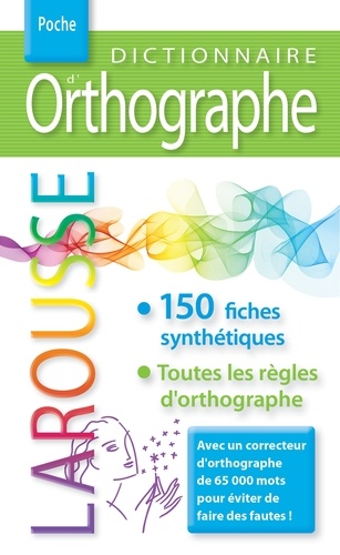 Dictionnaire D'orthographe Larousse Poche