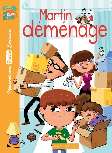 Martin Déménage - Niveau 2 Junior (À Partir 6/7 Ans), Avec Un Marque-Page Détachable