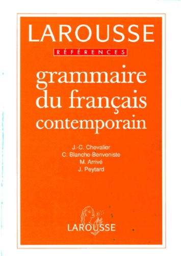 Grammaire Du Français Contemporain