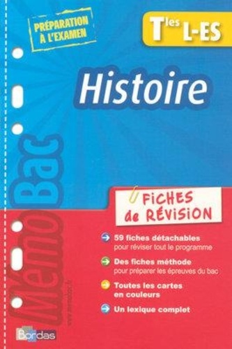 Histoire Tles L-Es - Fiches De Révision