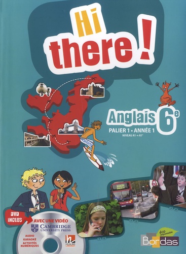 Anglais 6e Hi There! - (1 Dvd)