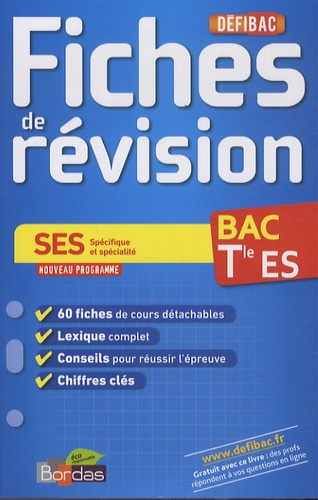 Ses Spécifique Et Spécialité Tle Es