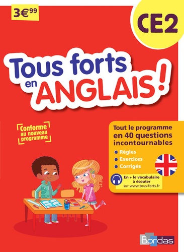 Tous Forts En Anglais ! Ce2 - Edition 2016