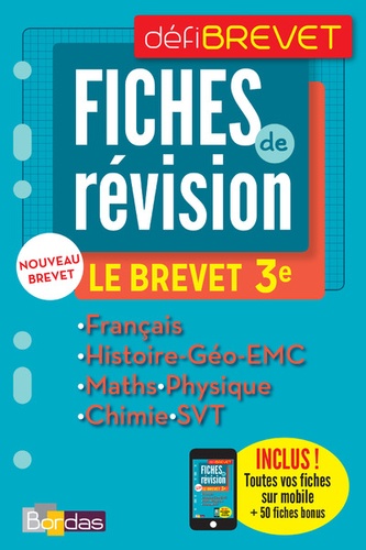 Fiches De Révisions Le Brevet 3e
