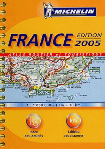 00095 MINI ATLAS FRANCE SPIRALE