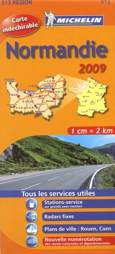 normandie - carte région 513
