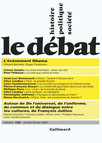 Le Débat N° 153, Janvier-Févr - L'événement Obama