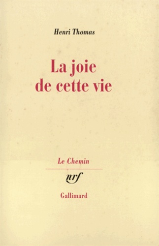 La Joie De Cette Vie