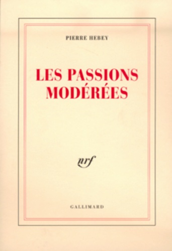 Les Passions Modérées