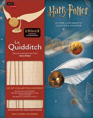 Le Quidditch - Dans Les Coulisses Des Films Harry Potter - 1 Livre Et 1 Maquette À Construire