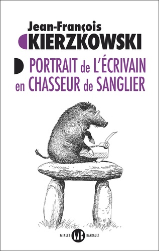 Portrait De L'écrivain En Chasseur De Sanglier