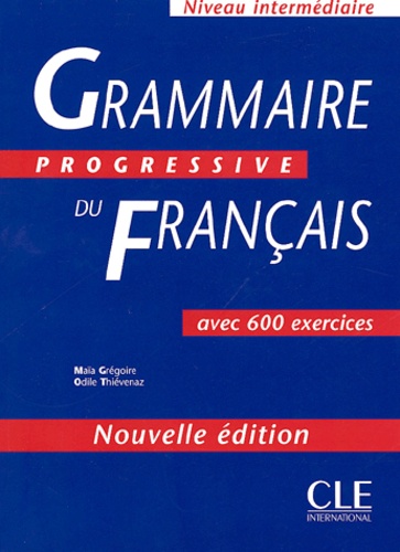 Grammaire Progressive Du Français Niveau Intermédiaire