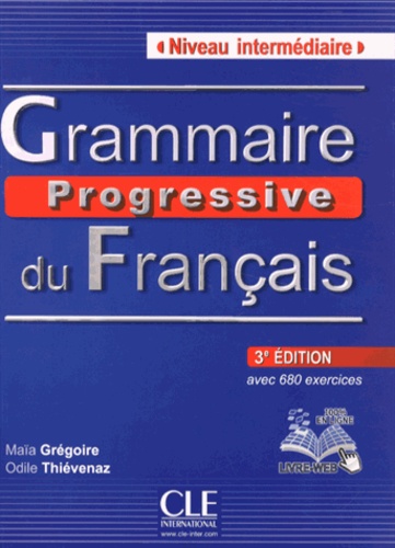 Grammaire Progressive Du Français Niveau Intermédiaire (1 Cd Audio)