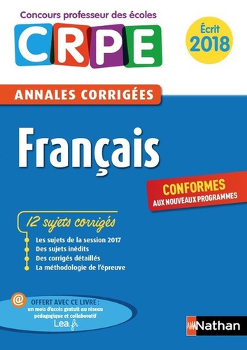 Français Admissibilité