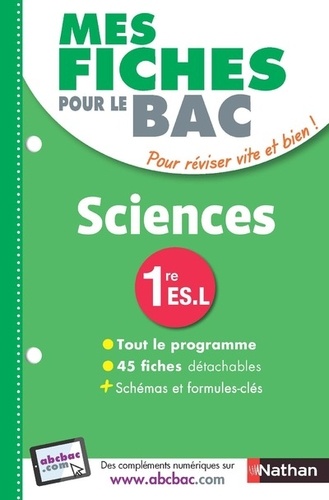 Sciences 1re Es, L