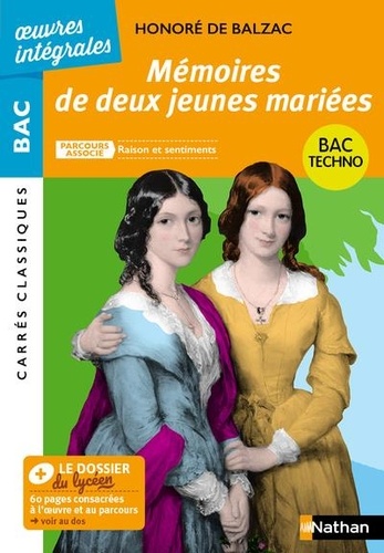 Mémoires De Deux Jeunes Mariés - Parcours Associé : Raison Et Sentiments